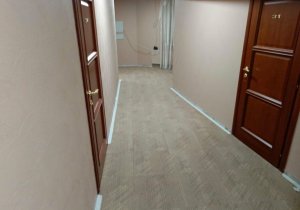 Укладка ковровой плитки в Гостинице Эдем